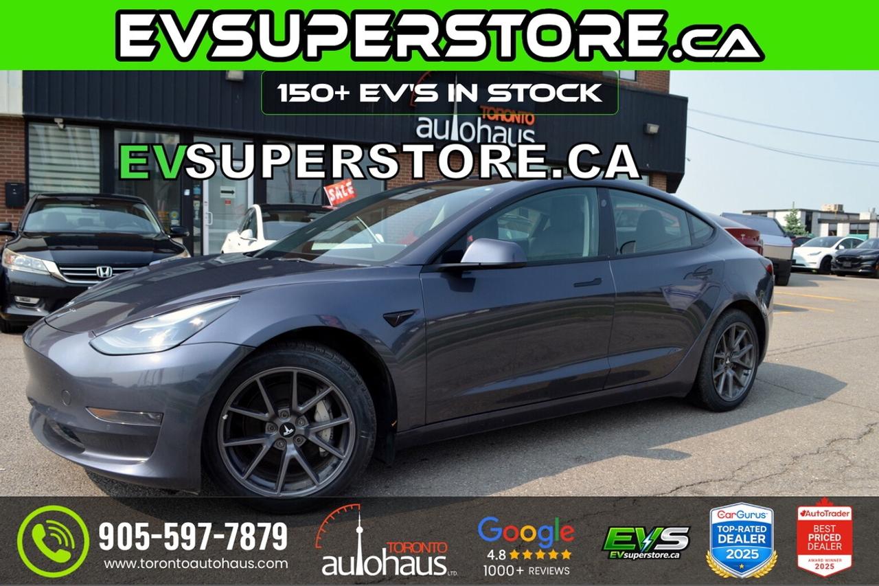 2022 Tesla Model 3 LR AWD I OVER 100 TESLAS EVSUPERSTORE.CA Photo0