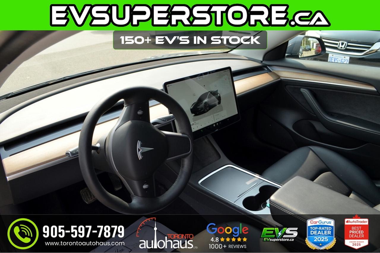 2022 Tesla Model 3 LR AWD I OVER 100 TESLAS EVSUPERSTORE.CA Photo