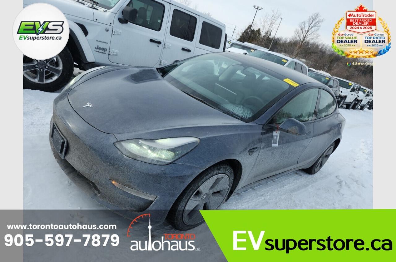 2023 Tesla Model 3 LFP I OVER 100 TESLAS I EVSUPERSTORE.CA Photo