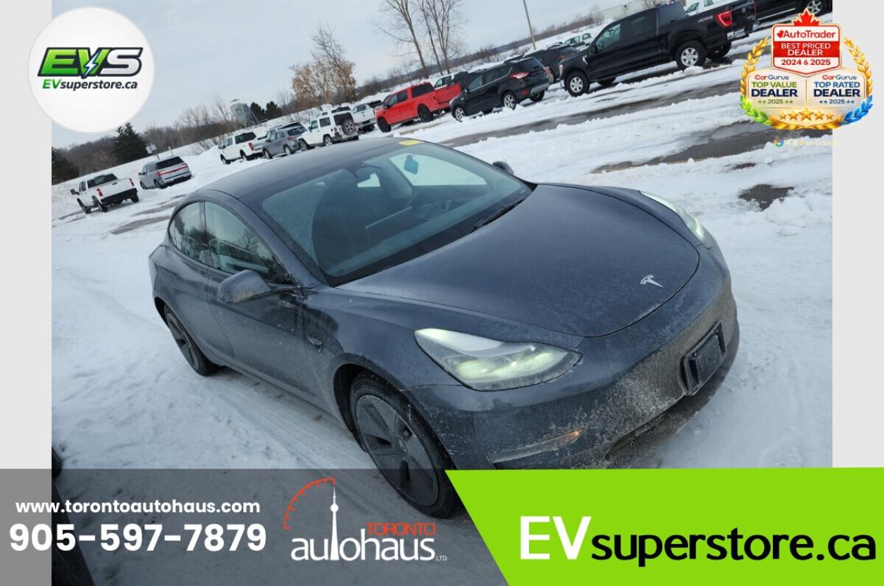 2023 Tesla Model 3 LFP I OVER 100 TESLAS I EVSUPERSTORE.CA Photo