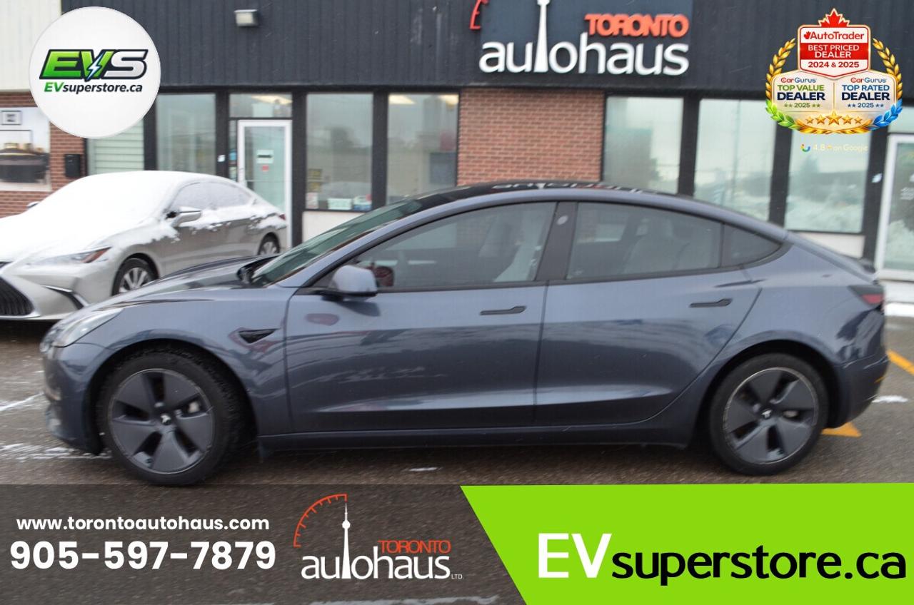 2022 Tesla Model 3 LR AWD I WHITE INTERIOR I OVER 100 TESLAS EVSUPERS Photo