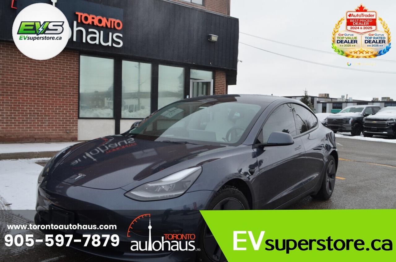 2022 Tesla Model 3 LR AWD I WHITE INTERIOR I OVER 100 TESLAS EVSUPERS Photo