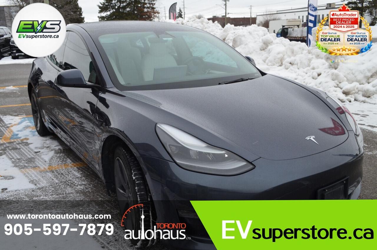 2022 Tesla Model 3 LR AWD I WHITE INTERIOR I OVER 100 TESLAS EVSUPERS Photo