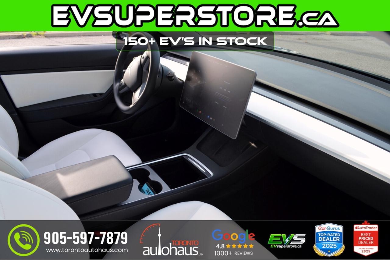 2022 Tesla Model 3 LR AWD I WHITE INTERIOR I OVER 100 TESLAS EVSUPERS Photo