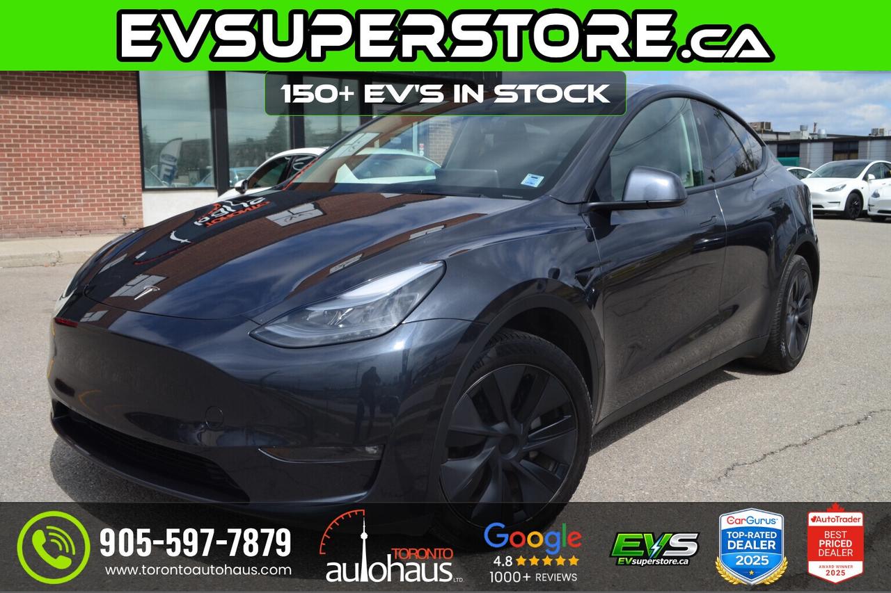 2025 Tesla Model Y LR AWD I OVER 100 TESLAS EVSUPERSTORE.CA Photo0