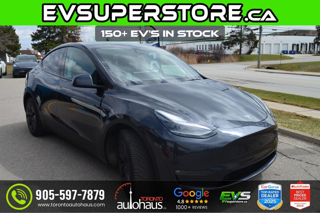 2025 Tesla Model Y LR AWD I OVER 100 TESLAS EVSUPERSTORE.CA Photo