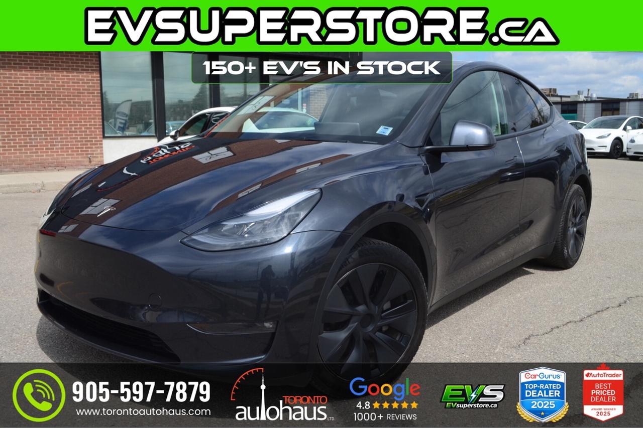 2025 Tesla Model Y LR AWD I OVER 100 TESLAS EVSUPERSTORE.CA Photo0