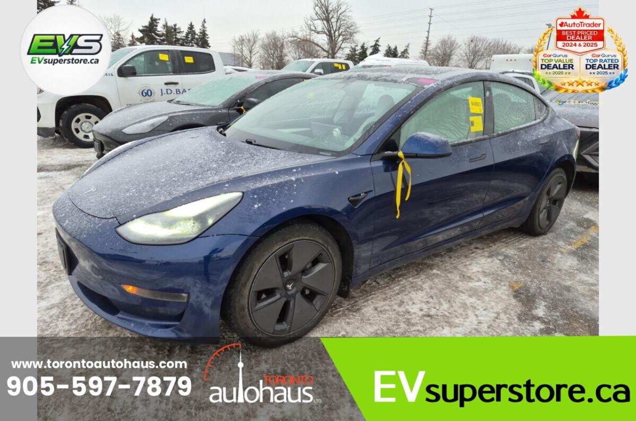 2021 Tesla Model 3 LR AWD I WHITE INTERIOR I OVER 100 TESLAS EVSUPERS Photo