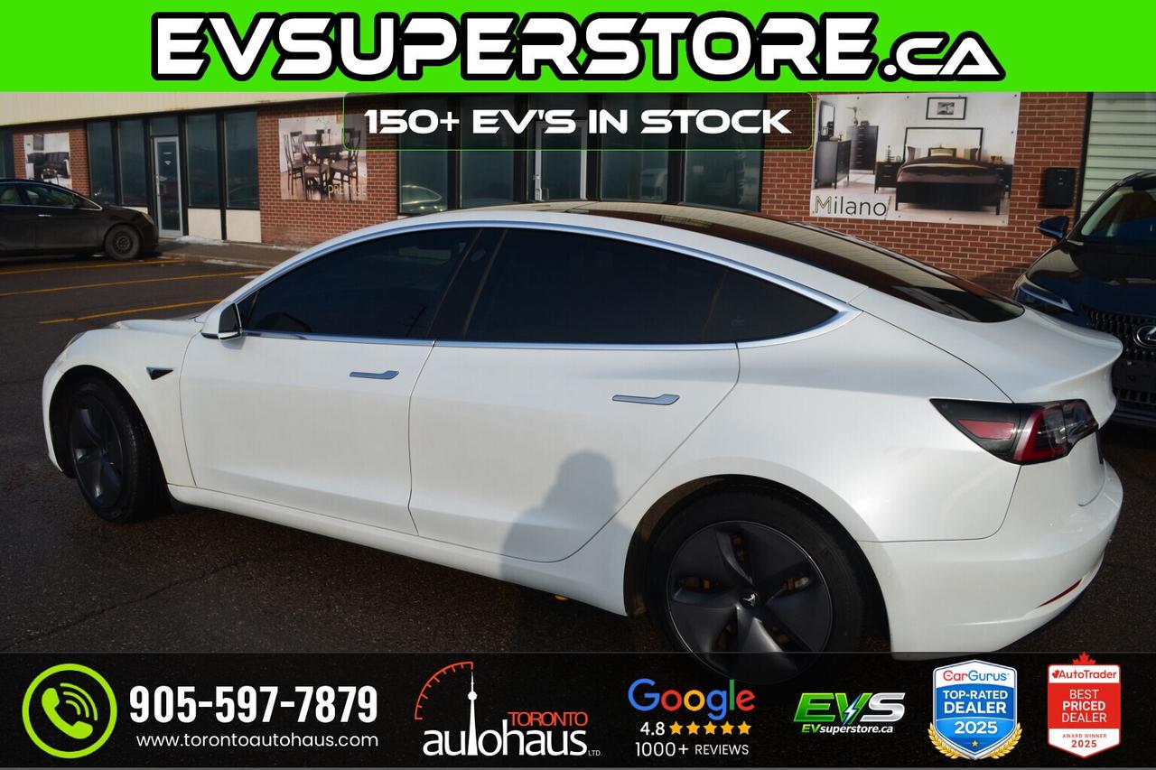 2020 Tesla Model 3 SR+ I OVER 100 TESLAS EVSUPERSTORE.CA Photo