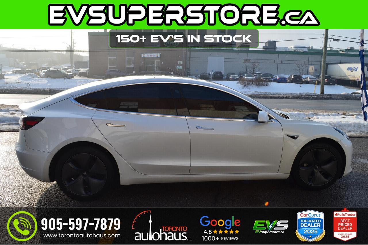 2020 Tesla Model 3 SR+ I OVER 100 TESLAS EVSUPERSTORE.CA Photo