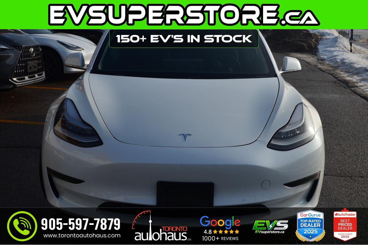 2020 Tesla Model 3 SR+ I OVER 100 TESLAS EVSUPERSTORE.CA Photo