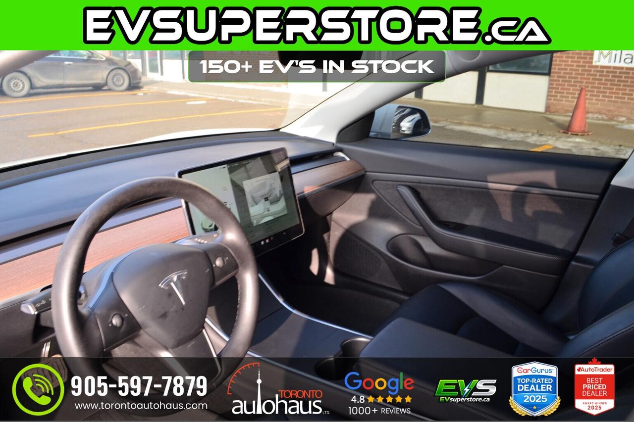 2020 Tesla Model 3 SR+ I OVER 100 TESLAS EVSUPERSTORE.CA Photo