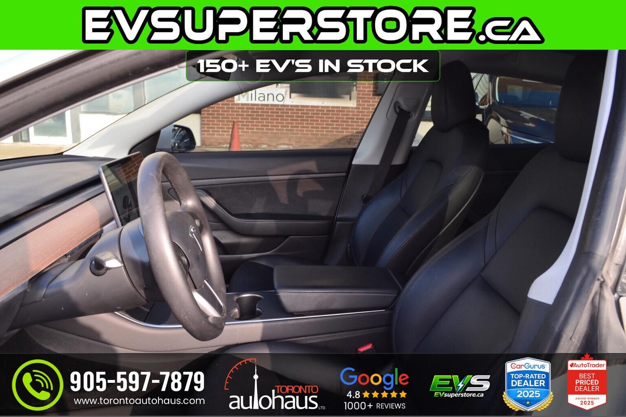2020 Tesla Model 3 SR+ I OVER 100 TESLAS EVSUPERSTORE.CA Photo