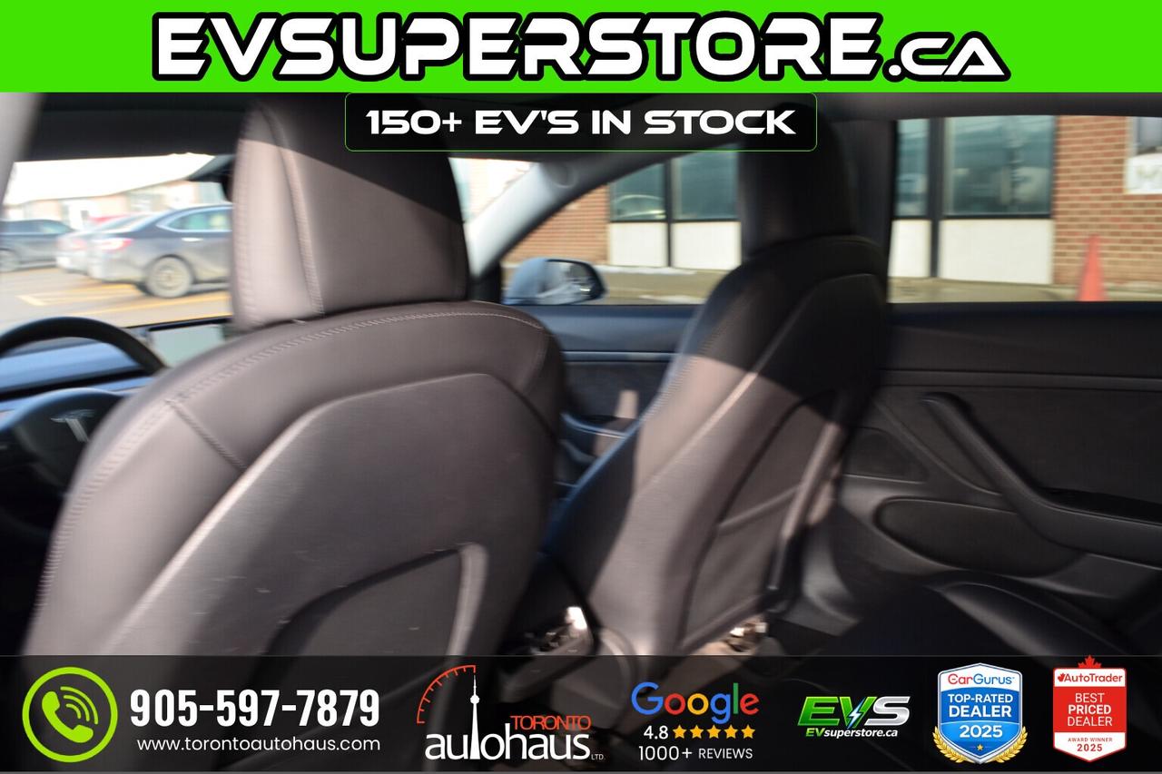 2020 Tesla Model 3 SR+ I OVER 100 TESLAS EVSUPERSTORE.CA Photo