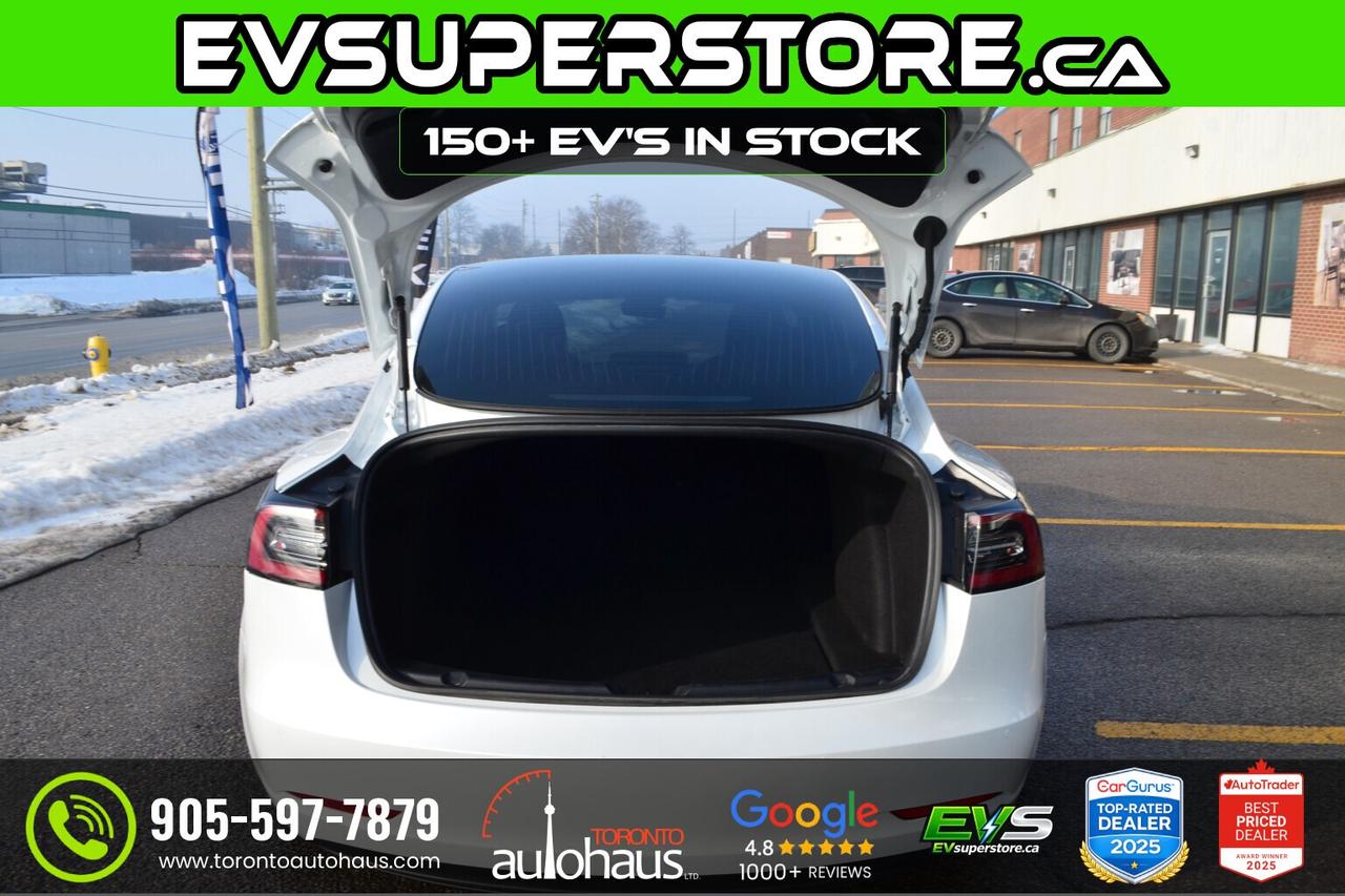 2020 Tesla Model 3 SR+ I OVER 100 TESLAS EVSUPERSTORE.CA Photo