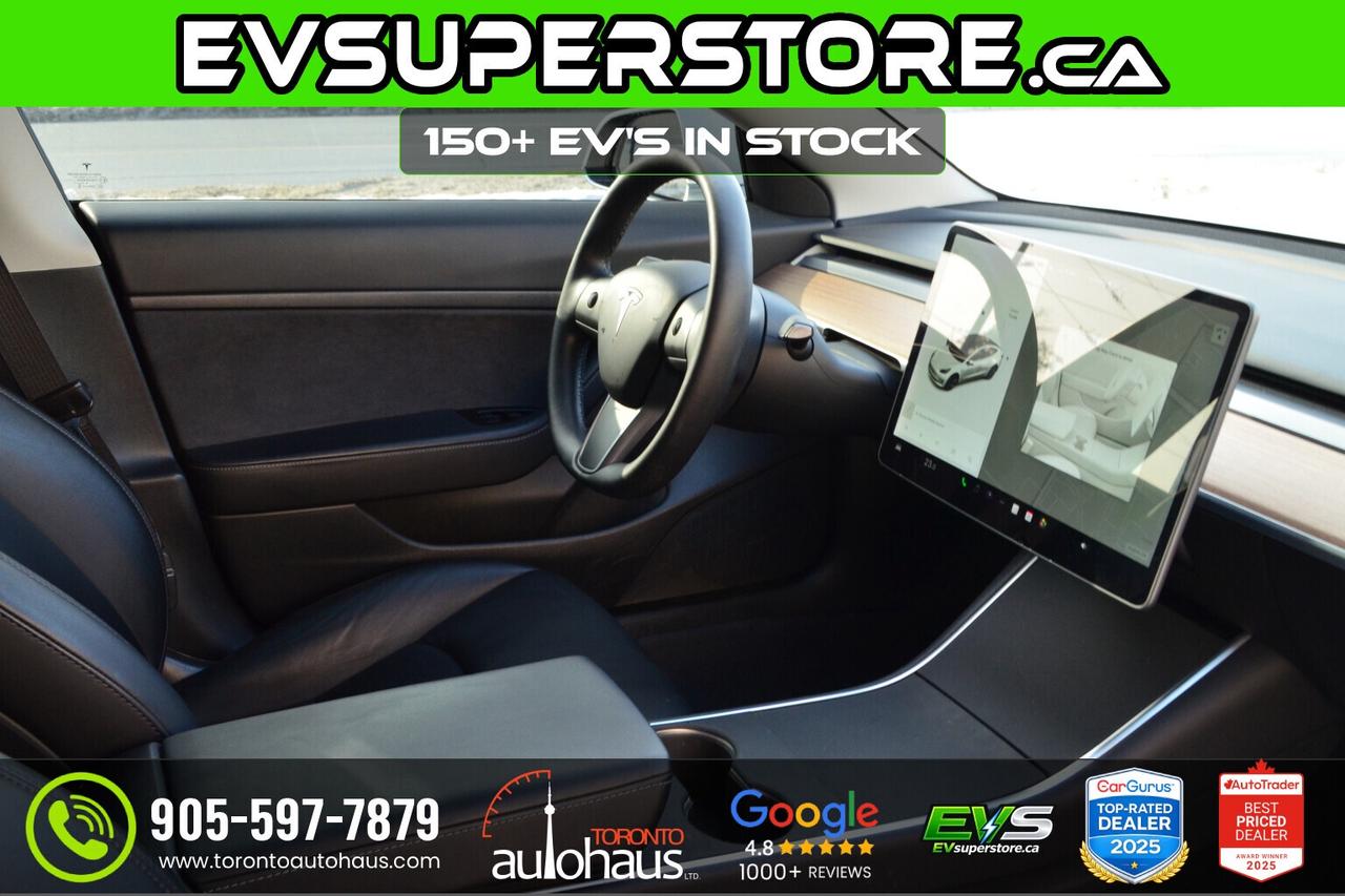 2020 Tesla Model 3 SR+ I OVER 100 TESLAS EVSUPERSTORE.CA Photo
