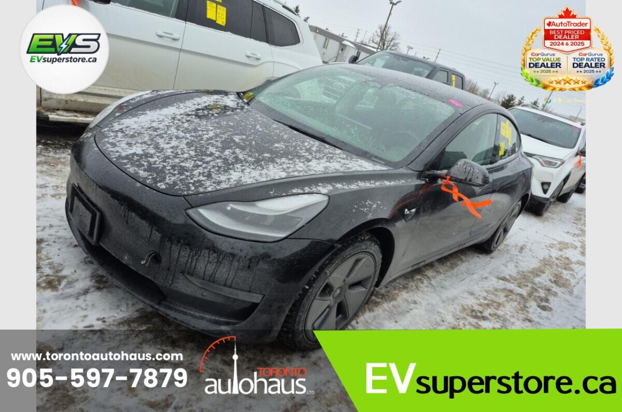 2022 Tesla Model 3 LR AWD I OVER 100 TESLAS EVSUPERSTORE.CA Photo