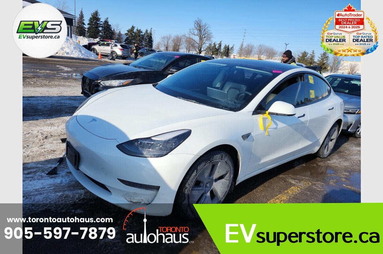 2022 Tesla Model 3 LR AWD I OVER 100 TESLAS EVSUPERSTORE.CA Photo0