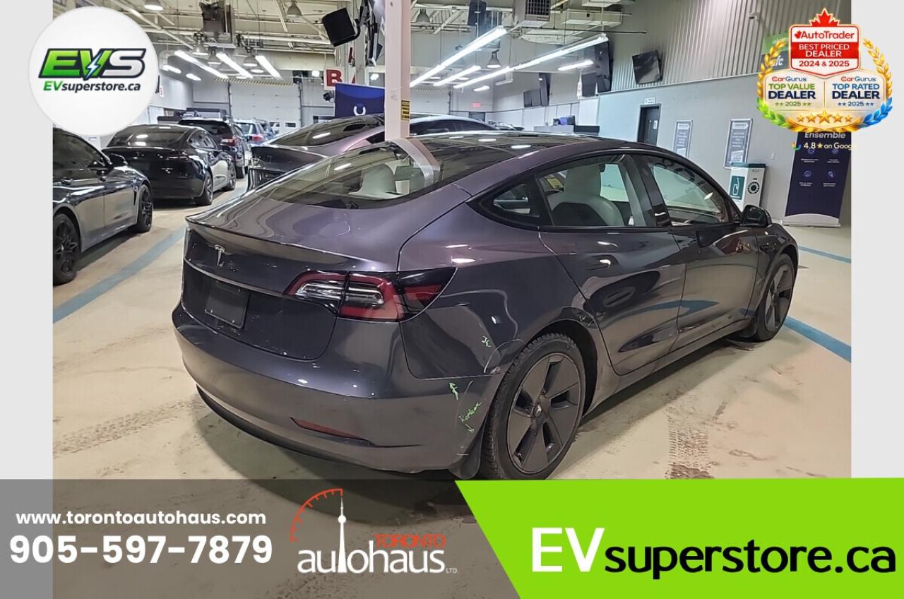 2022 Tesla Model 3 WHITE INTERIOR I OVER 100 TESLAS I EVSUPERSTORE.CA Photo