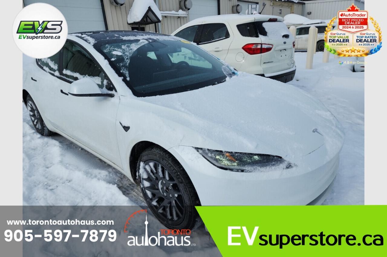 2025 Tesla Model 3 LONG RANGE AT EVsuperstore.ca Photo