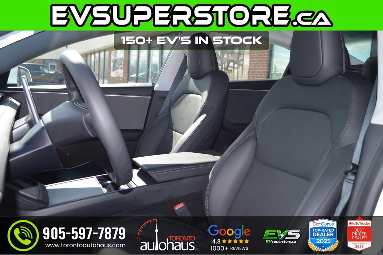 2025 Tesla Model 3 LONG RANGE AT EVsuperstore.ca Photo