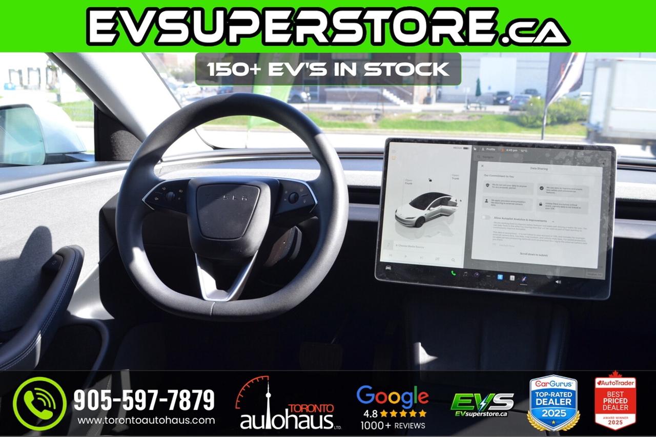 2025 Tesla Model 3 LONG RANGE AT EVsuperstore.ca Photo