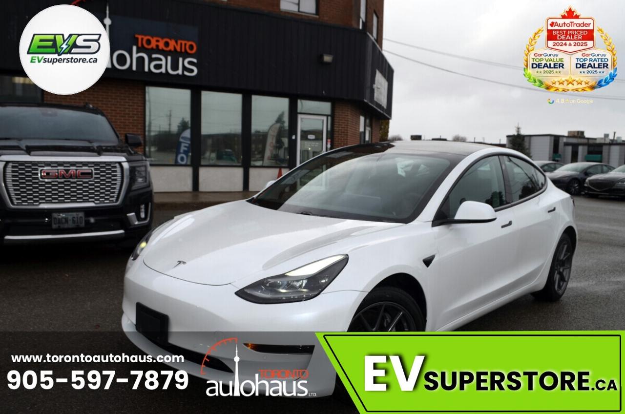 2022 Tesla Model 3 LFP I OVER 100 TESLAS I EVSUPERSTORE.CA Photo