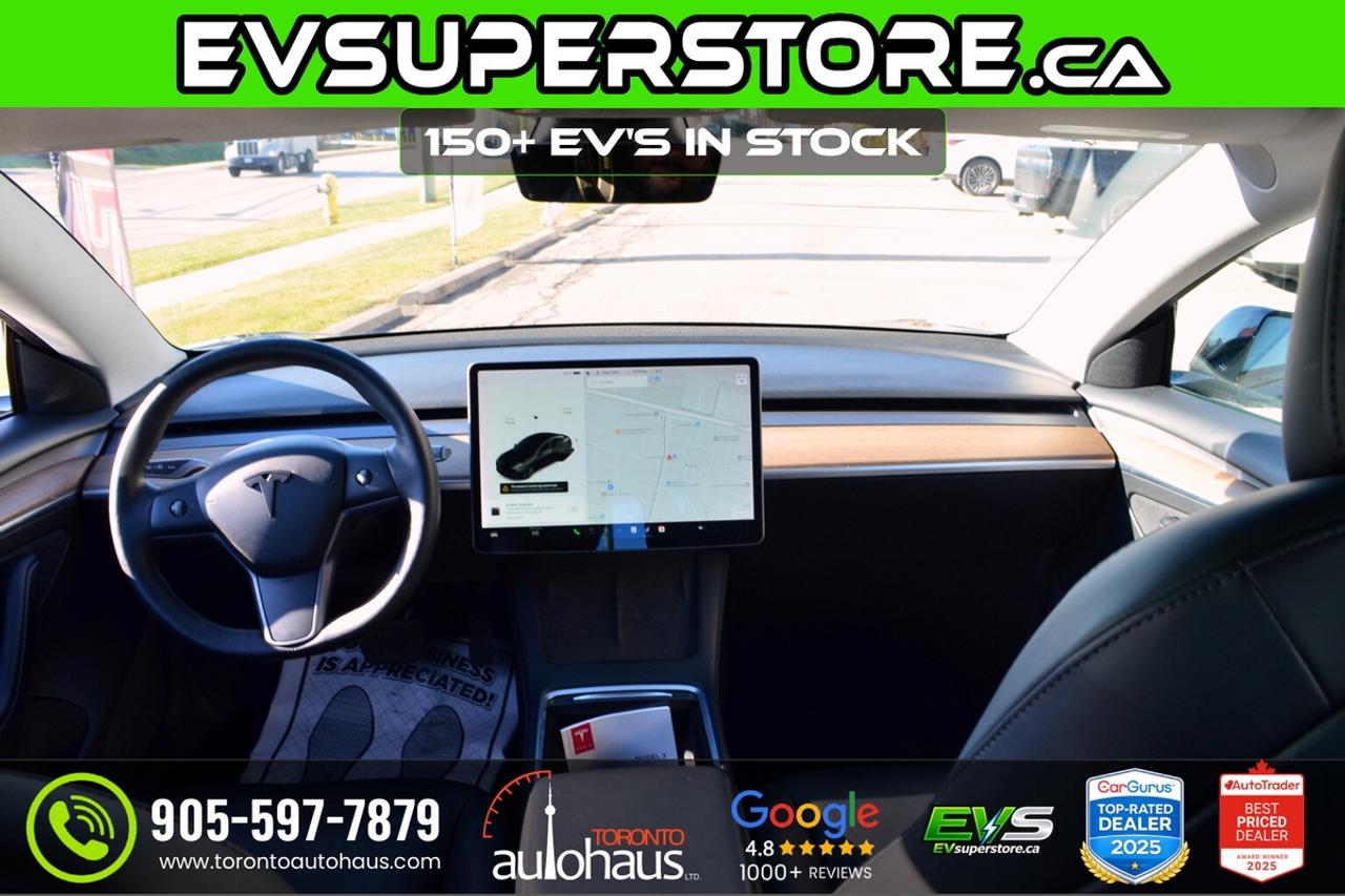 2021 Tesla Model 3 OVER 150 EV'S I EVSUPERSTORE.CA Photo