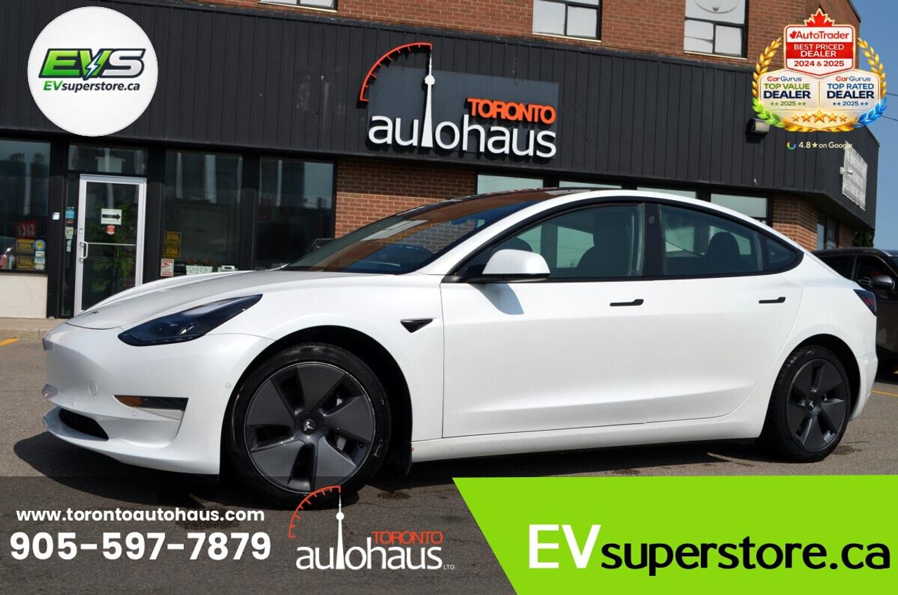 2021 Tesla Model 3 SR+ I OVER 100 TESLAS I EVSUPERSTORE.CA Photo