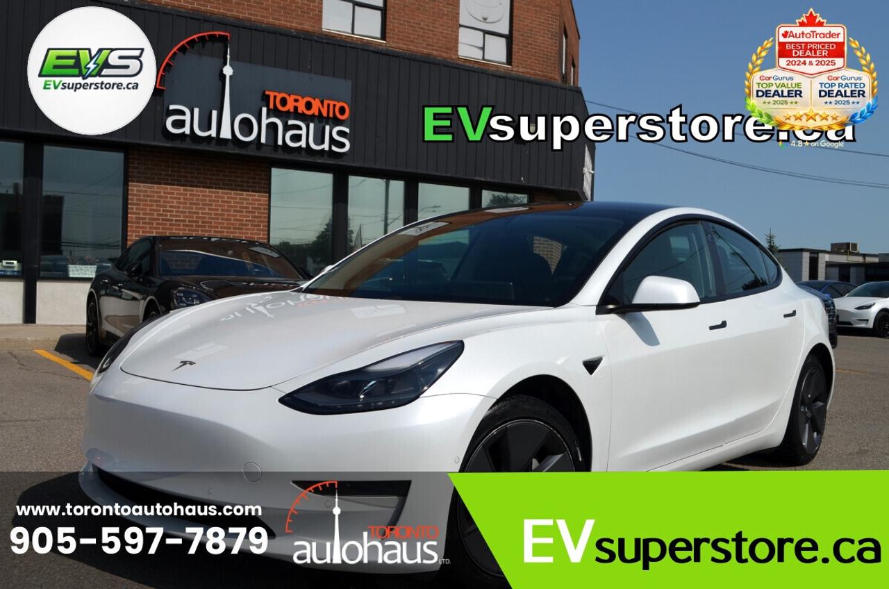 2021 Tesla Model 3 SR+ I OVER 100 TESLAS I EVSUPERSTORE.CA Photo