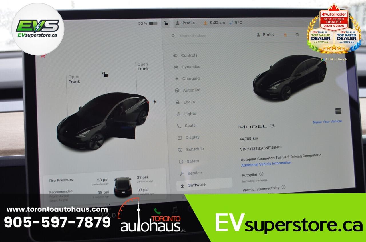 2022 Tesla Model 3 OVER 150 EV'S I EVSUPERSTORE.CA Photo