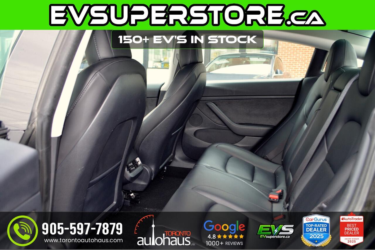 2021 Tesla Model 3 LR AWD I OVER 100 TESLAS EVSUPERSTORE.CA Photo