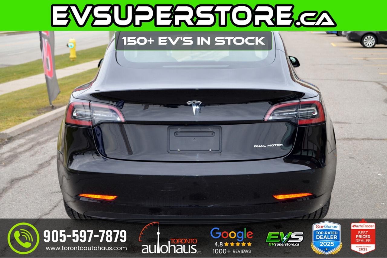2021 Tesla Model 3 LR AWD I OVER 100 TESLAS EVSUPERSTORE.CA Photo