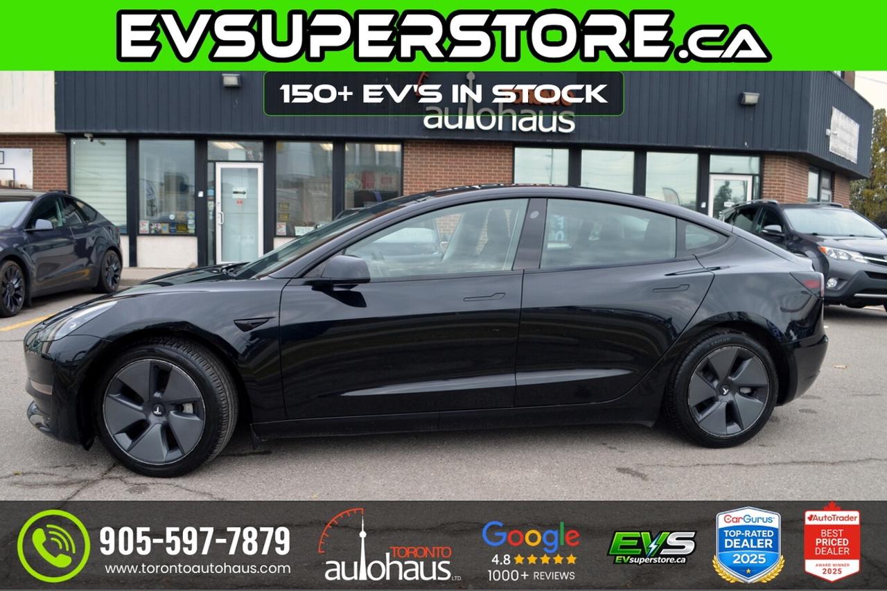 2021 Tesla Model 3 LR AWD I OVER 100 TESLAS EVSUPERSTORE.CA Photo