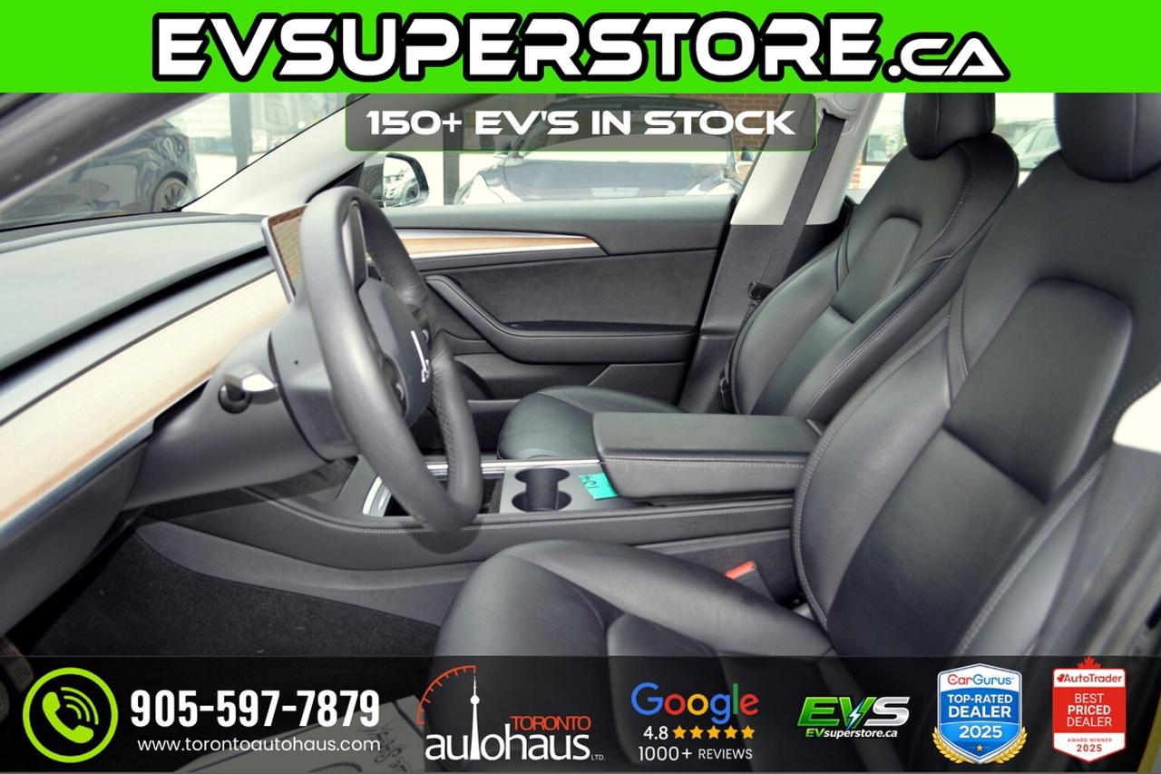 2021 Tesla Model 3 LR AWD I OVER 100 TESLAS EVSUPERSTORE.CA Photo
