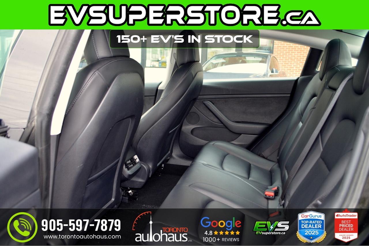 2021 Tesla Model 3 LR AWD I OVER 100 TESLAS EVSUPERSTORE.CA Photo