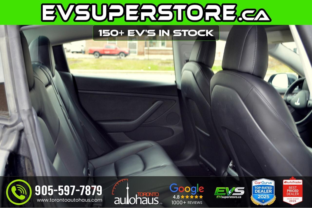 2021 Tesla Model 3 LR AWD I OVER 100 TESLAS EVSUPERSTORE.CA Photo