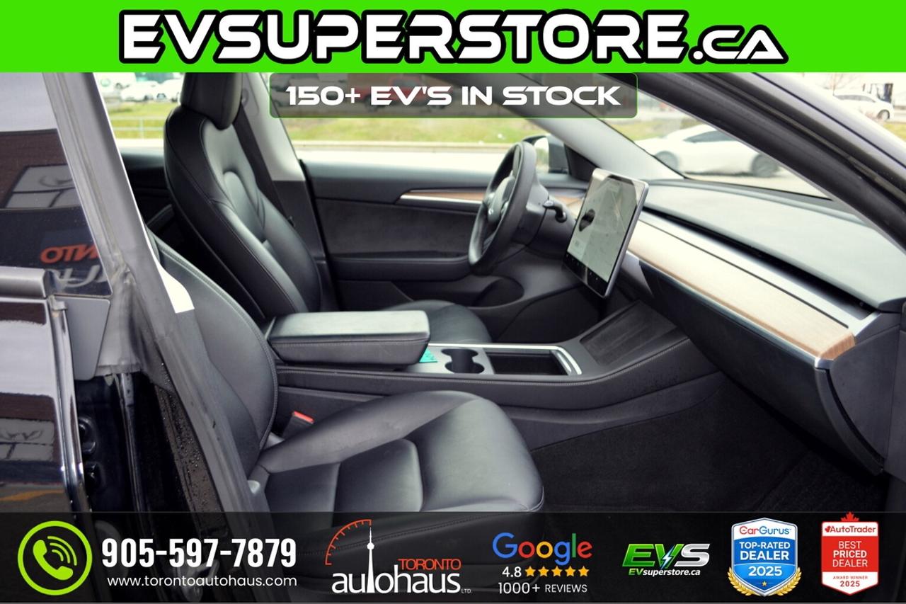 2021 Tesla Model 3 LR AWD I OVER 100 TESLAS EVSUPERSTORE.CA Photo