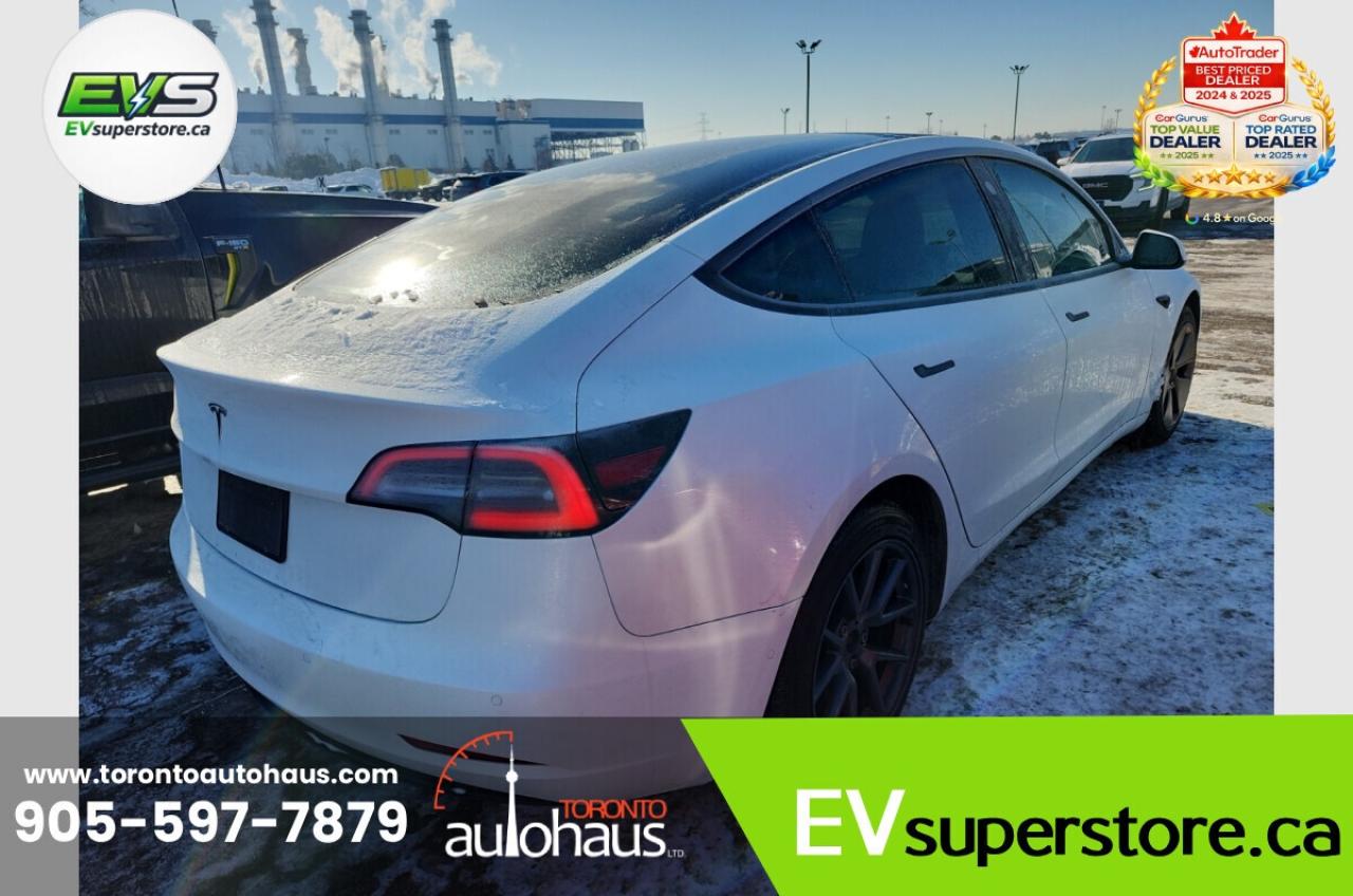 2022 Tesla Model 3 LFP I WHITE INTERIOR I EVSUPERSTORE.CA Photo4