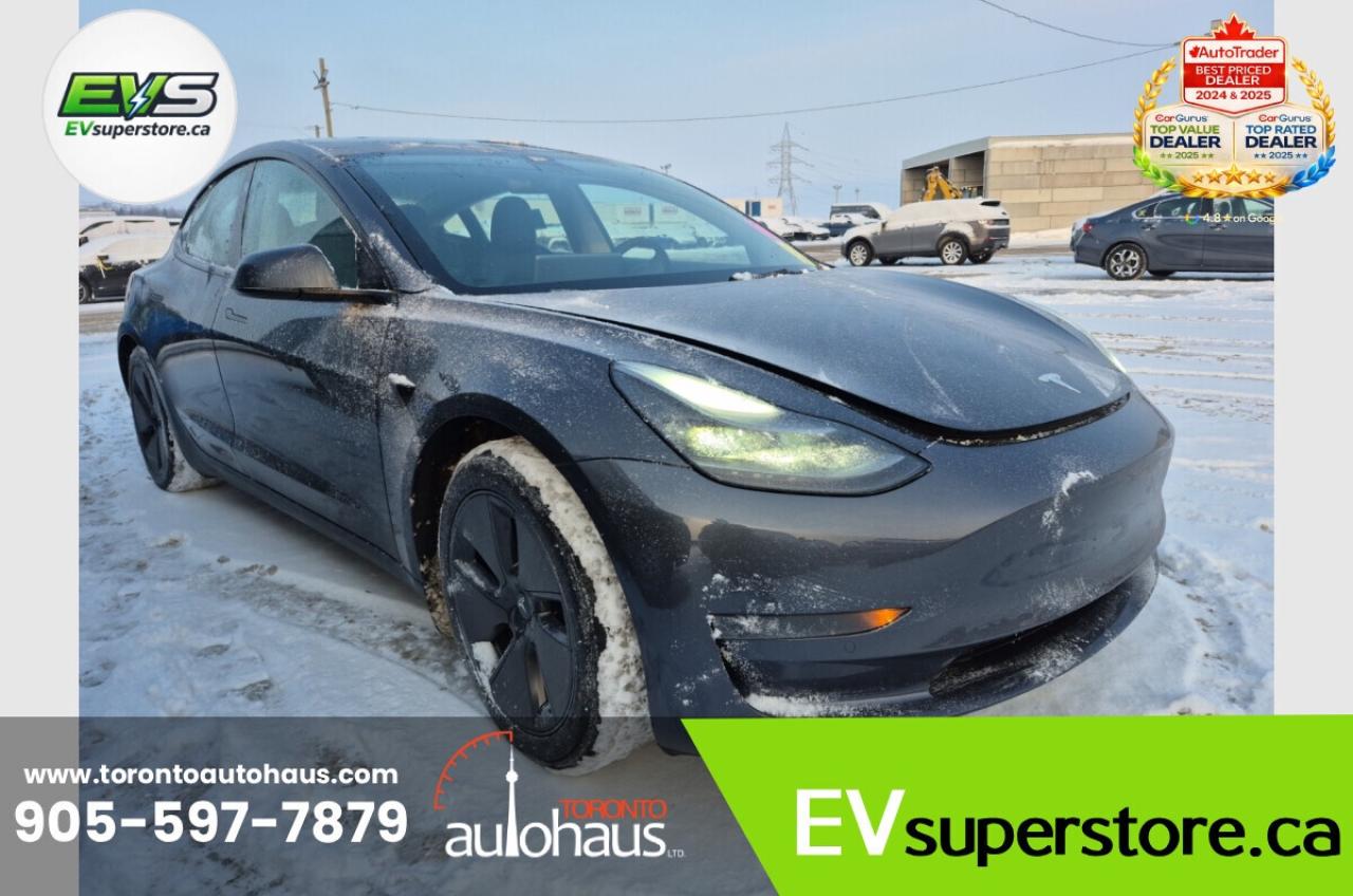 2021 Tesla Model 3 SR+ I OVER 100 TESLAS EVSUPERSTORE.CA Photo