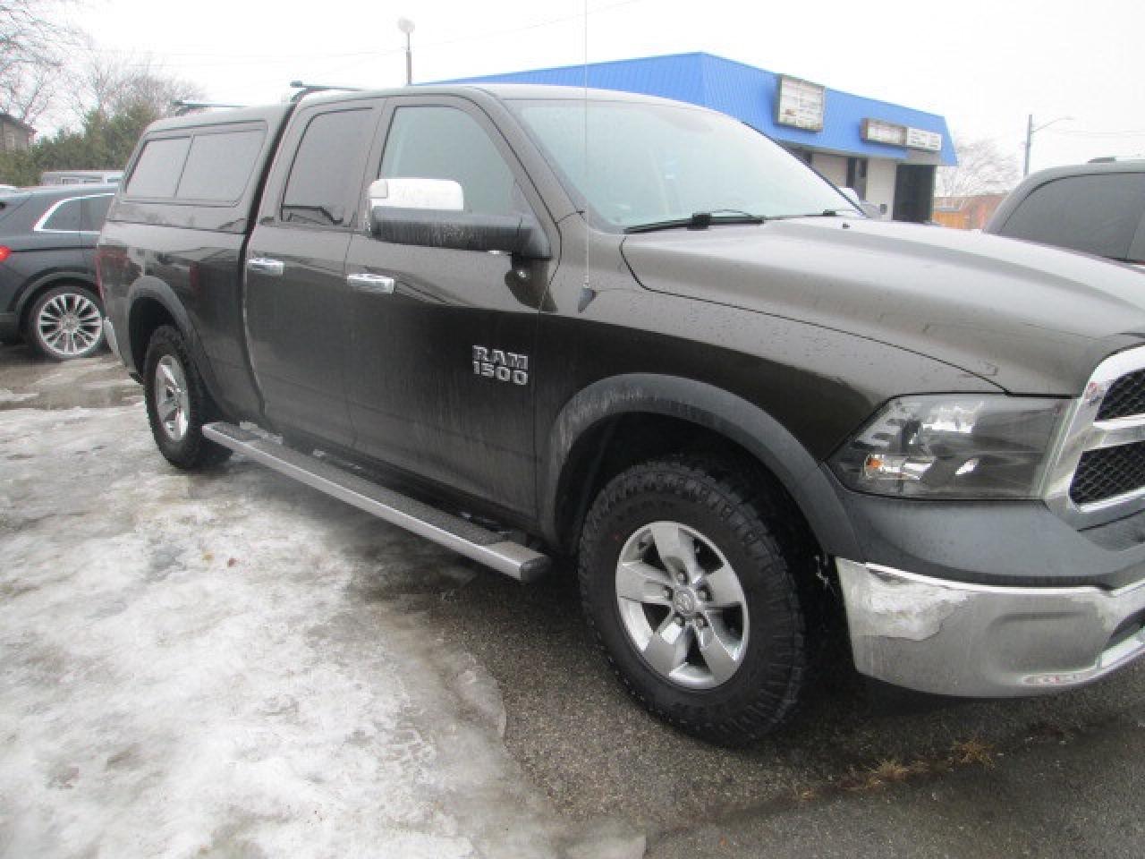 2013 RAM 1500 4WD Quad Cab 140.5  ST, Liner, Cap, Side Steps Photo3