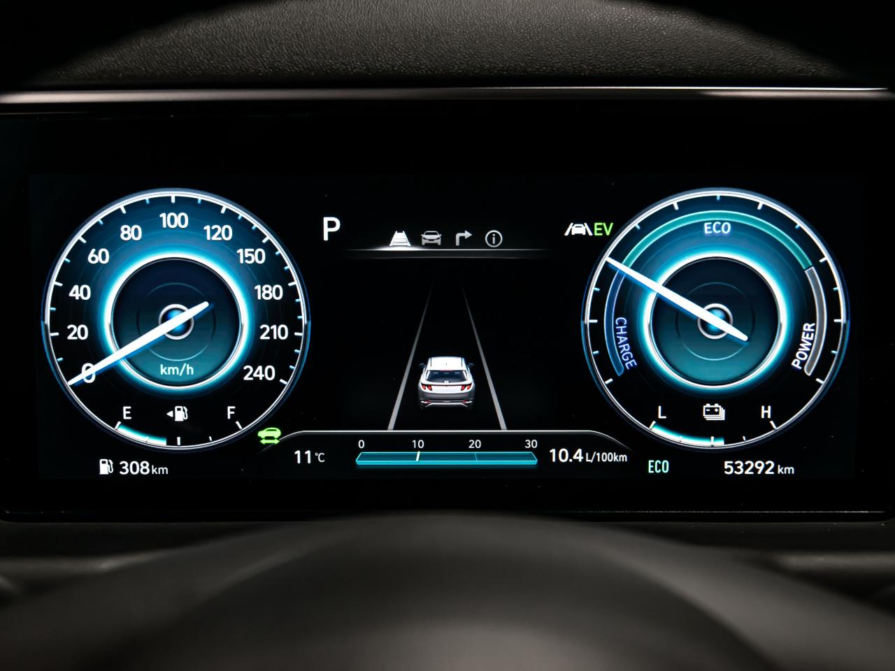 2023 Hyundai Tucson Hybrid LUXURY AWD HYBRID BLIND SPOTS NAVI REAR VIEW Photo