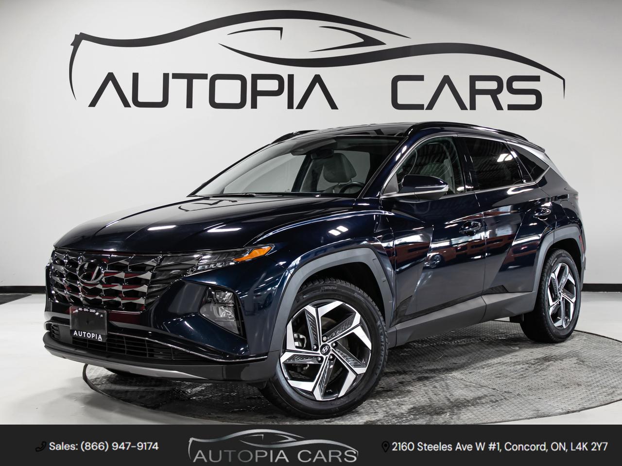2023 Hyundai Tucson Hybrid LUXURY AWD HYBRID BLIND SPOTS NAVI REAR VIEW Photo0