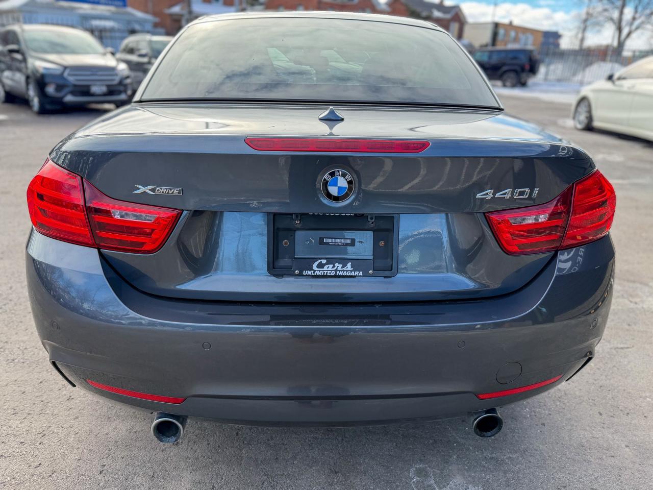 2017 BMW 4 Series 440i xDrive Conv/HARDTOP/BSM/NAVI/RED LEATHER/3L Photo