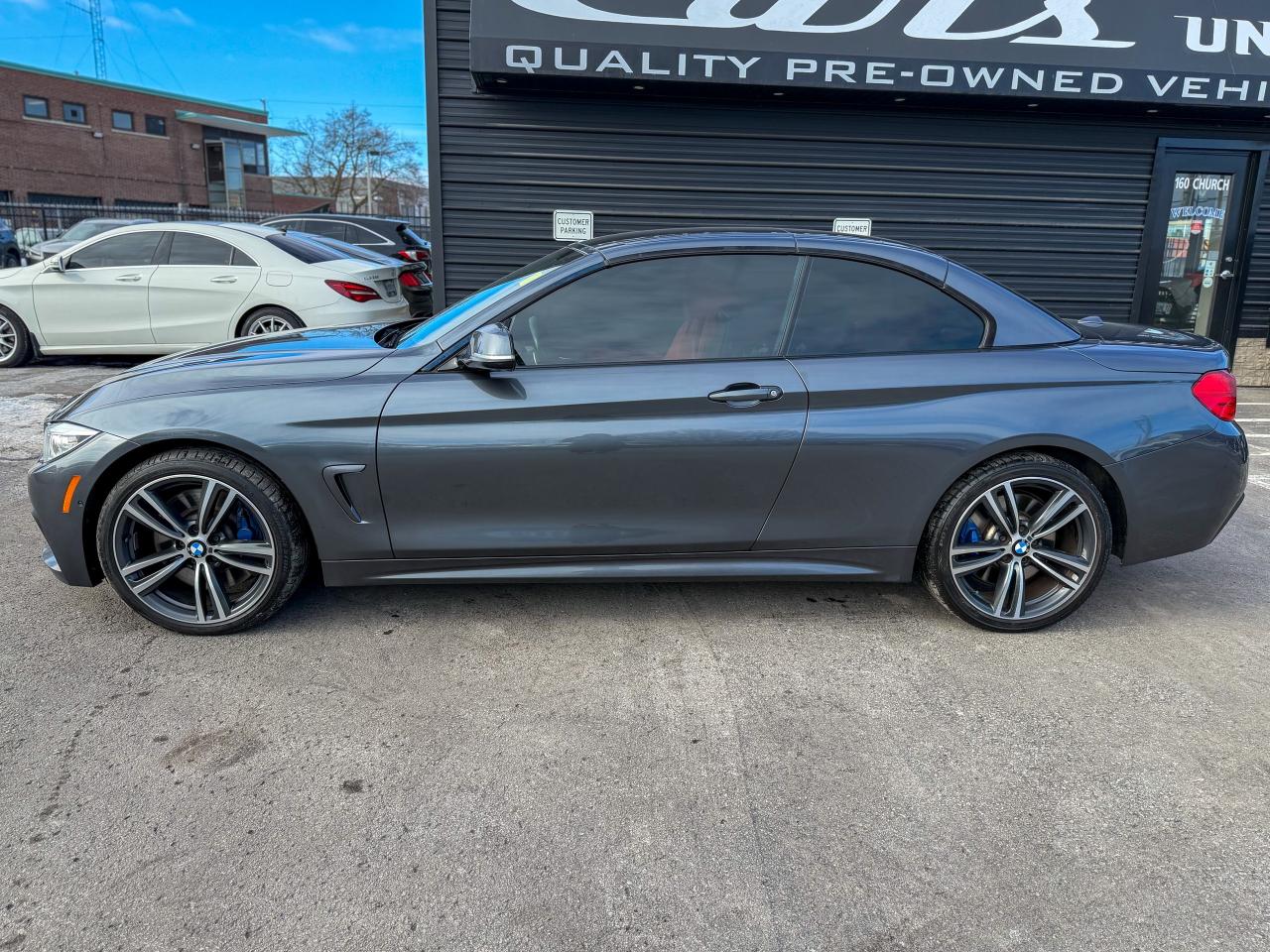2017 BMW 4 Series 440i xDrive Conv/HARDTOP/BSM/NAVI/RED LEATHER/3L Photo