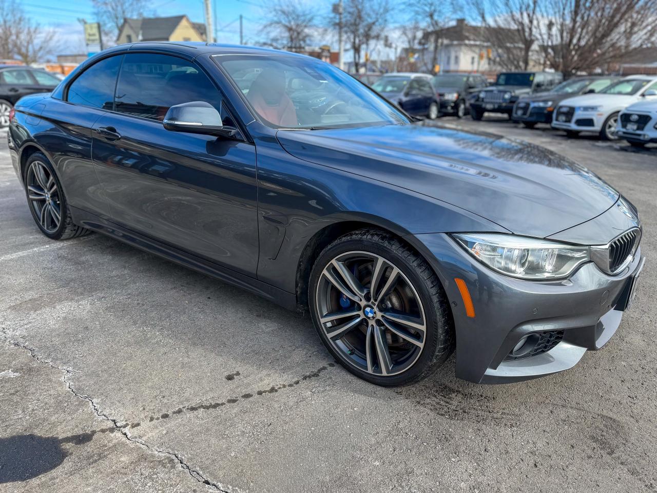 2017 BMW 4 Series 440i xDrive Conv/HARDTOP/BSM/NAVI/RED LEATHER/3L Photo