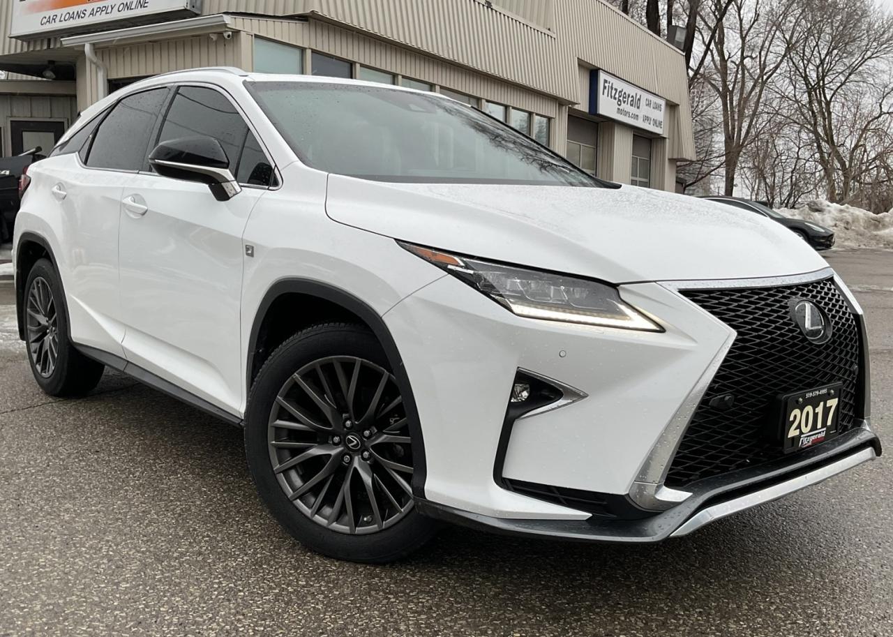 2017 Lexus RX 350 AWD F-SPORT 2 - RED LEATHER! NAV! BACK-UP CAM! BSM Photo
