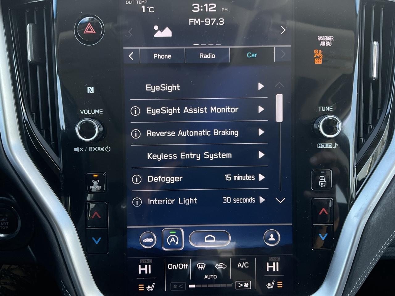 2022 Subaru Outback Touring - EYE SIGHT! BACK-UP CAM! BSM! SUNROOF! Photo