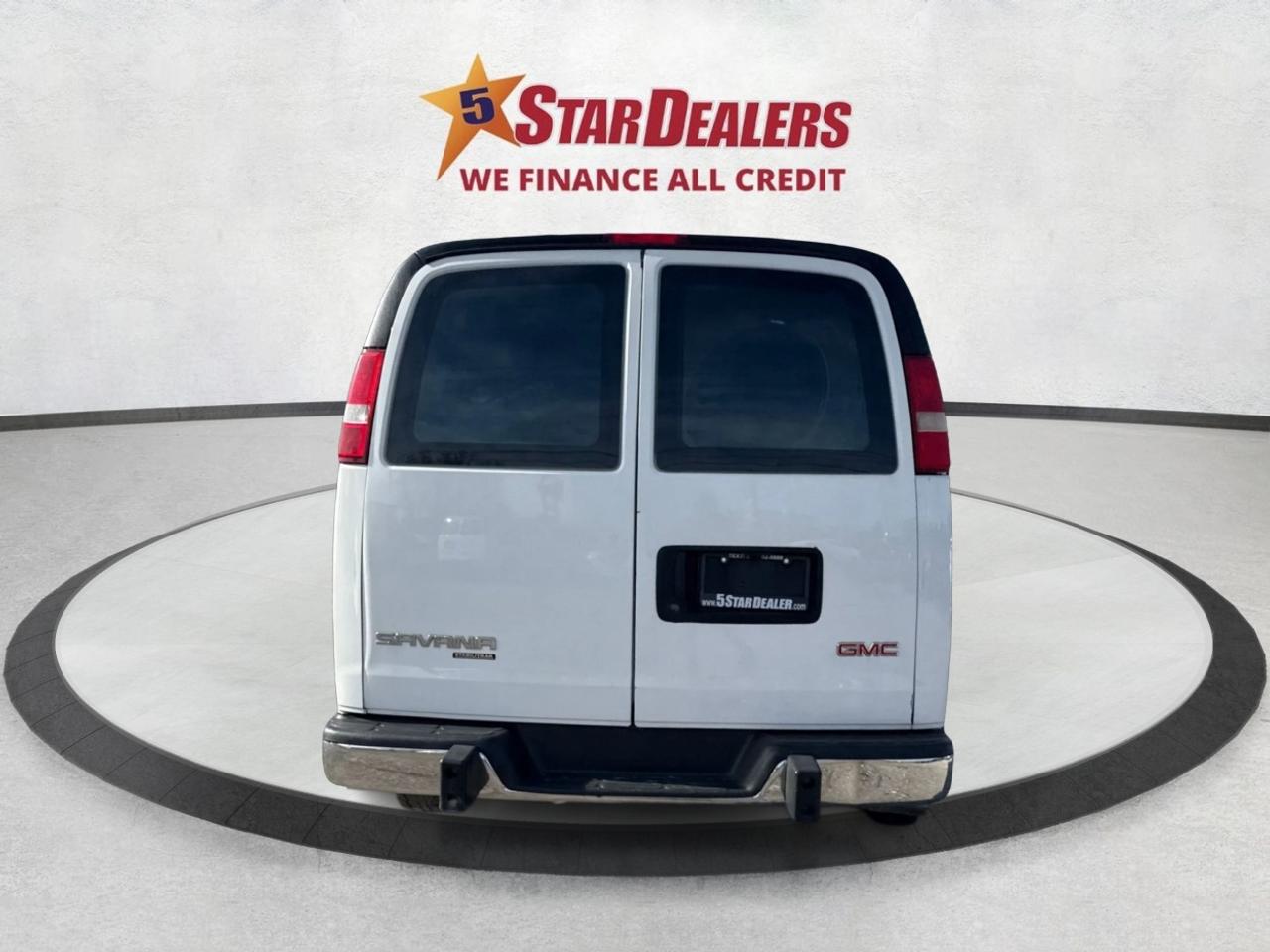 2015 GMC Savana Cargo Van CERTIFIED 2500 135 MUST SEE WE FINANCE ALL CREDIT! Photo