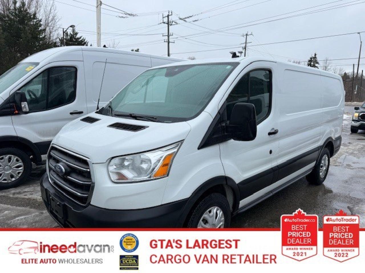 2020 Ford Transit Cargo Van Shelving, Divider, Work ready. Photo